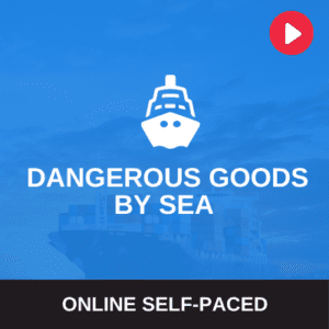 dangerous goods by sea - online self paced