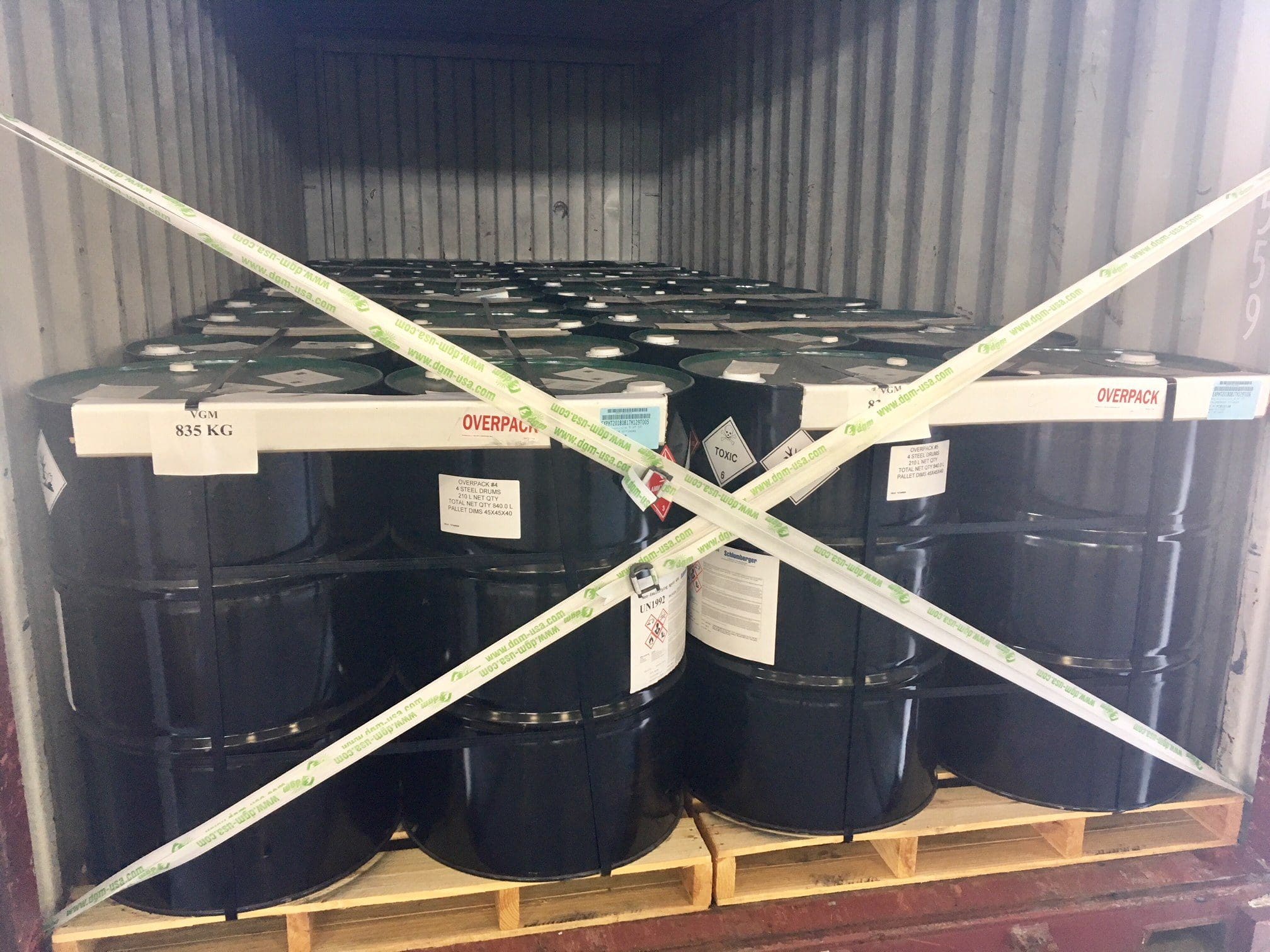 blocking & bracing containers